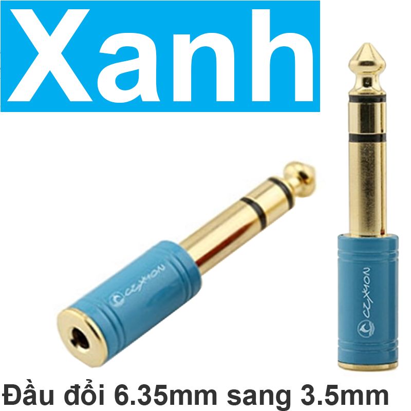 Đầu chuyển đổi Audio 6.35mm đực sang 3.5mm cái CORAON Z-3F6M - Phụ Kiện Điện Tử Việt Nam