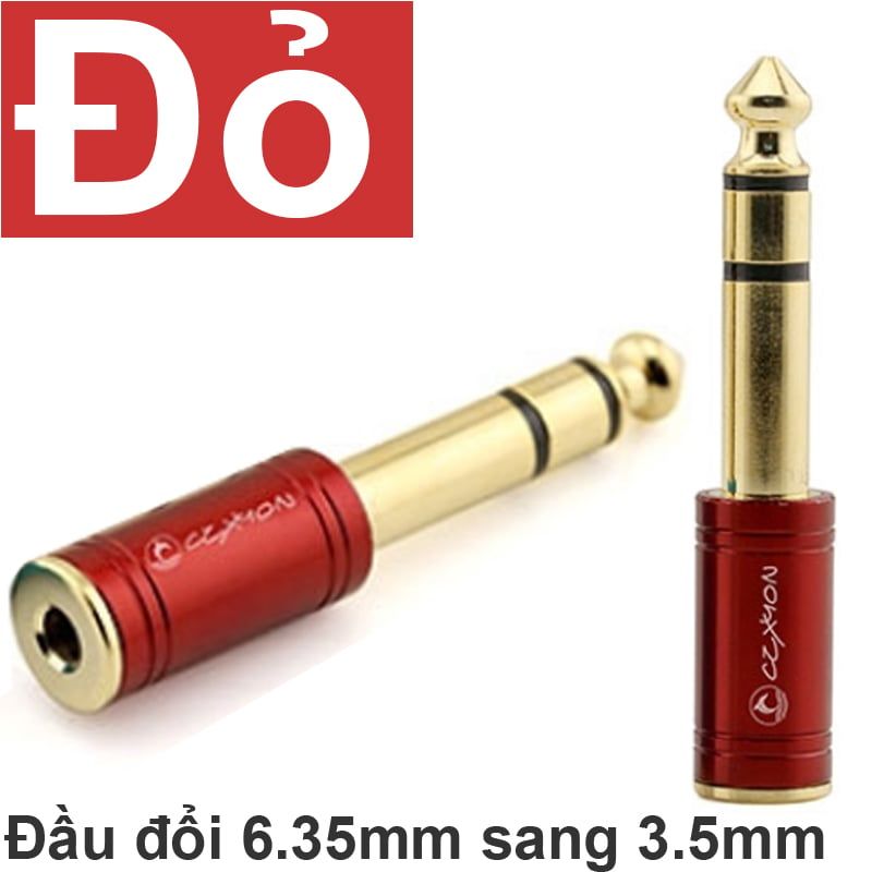 Đầu chuyển đổi Audio 6.35mm đực sang 3.5mm cái CORAON Z-3F6M - Phụ Kiện Điện Tử Việt Nam