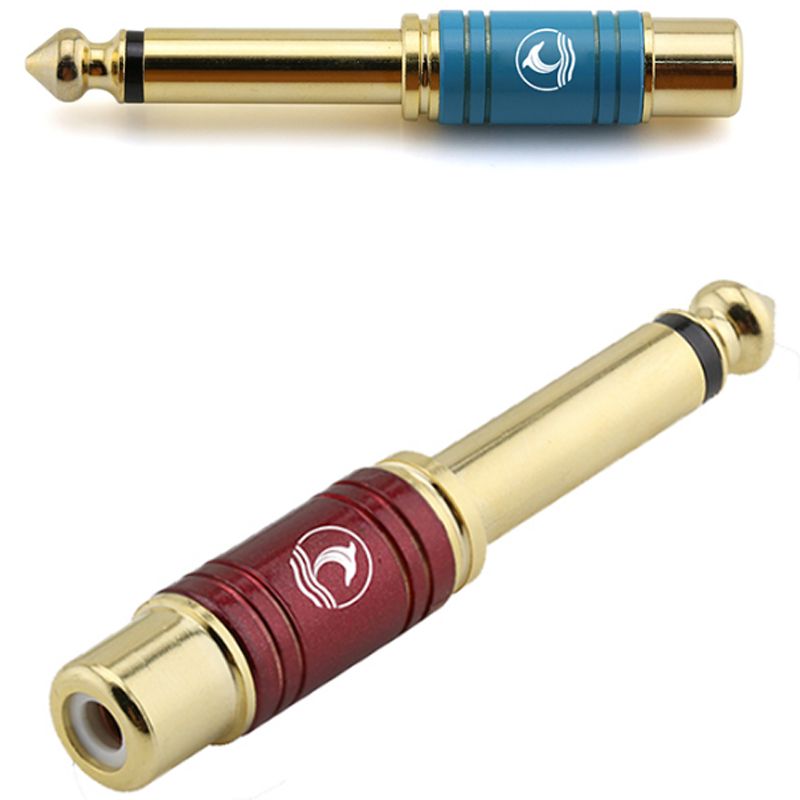Đầu chuyển đổi audio 6.35mm đực sang AV RCA cái CORAON C-210 - Phụ Kiện Điện Tử Việt Nam