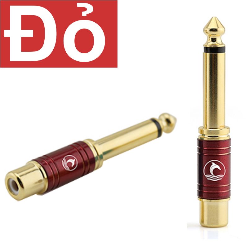 Đầu chuyển đổi audio 6.35mm đực sang AV RCA cái CORAON C-210 - Phụ Kiện Điện Tử Việt Nam
