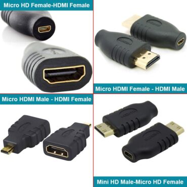 Đầu chuyển Micro HDMI sang HDMI và HDMI sang Micro HDMI và Micro HDMI sang Mini HDMI - Phụ Kiện Điện Tử Việt Nam