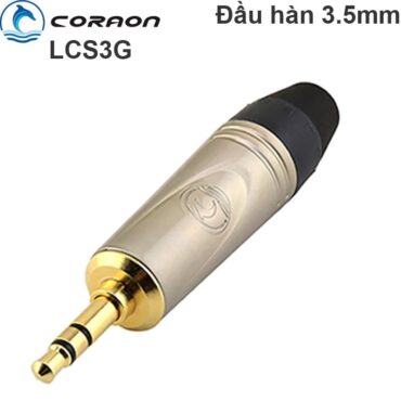 Đầu hàn giắc cắm âm thanh 3.5mm stereo Coraon LCSE3G (1 chiếc) - Phụ Kiện Điện Tử Việt Nam