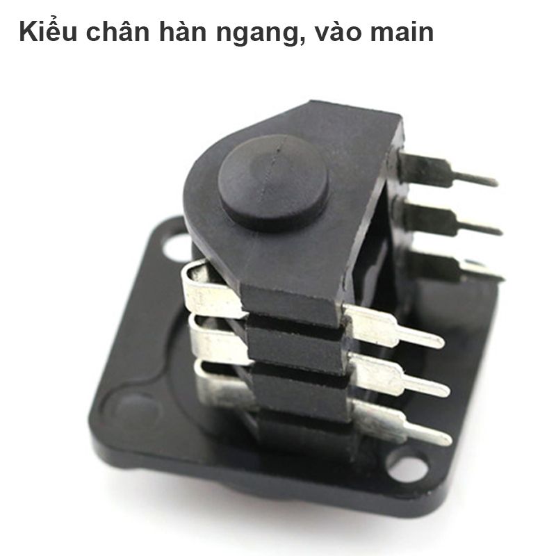 Đầu hàn jack cắm audio 6.5mm stereo Female kèm mặt bắt vít Coraon D-214 D-234TT-S - Phụ Kiện Điện Tử Việt Nam