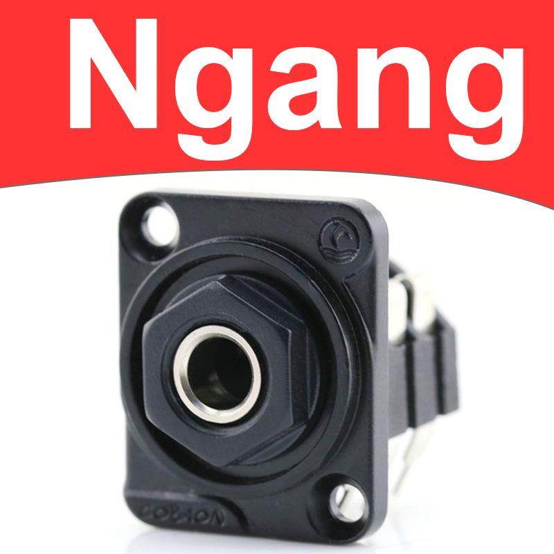 Đầu hàn jack cắm audio 6.5mm stereo Female kèm mặt bắt vít Coraon D-214 D-234TT-S - Phụ Kiện Điện Tử Việt Nam