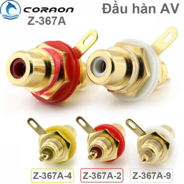 Đầu hàn jack cắm AV RCA Video Female Coraon Z-367A - 2 4 9 - Phụ Kiện Điện Tử Việt Nam