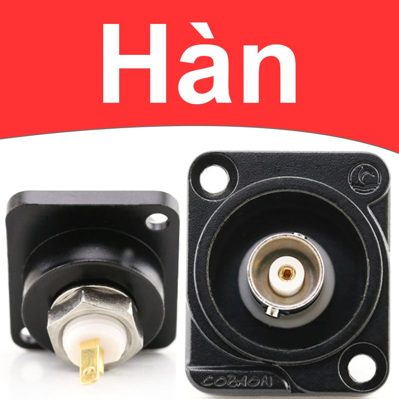 Đầu cắm BNC SDI âm tường kèm mặt bắt vít BNC SDI wallplate Coraon LC-JRUD - Phụ Kiện Điện Tử Việt Nam