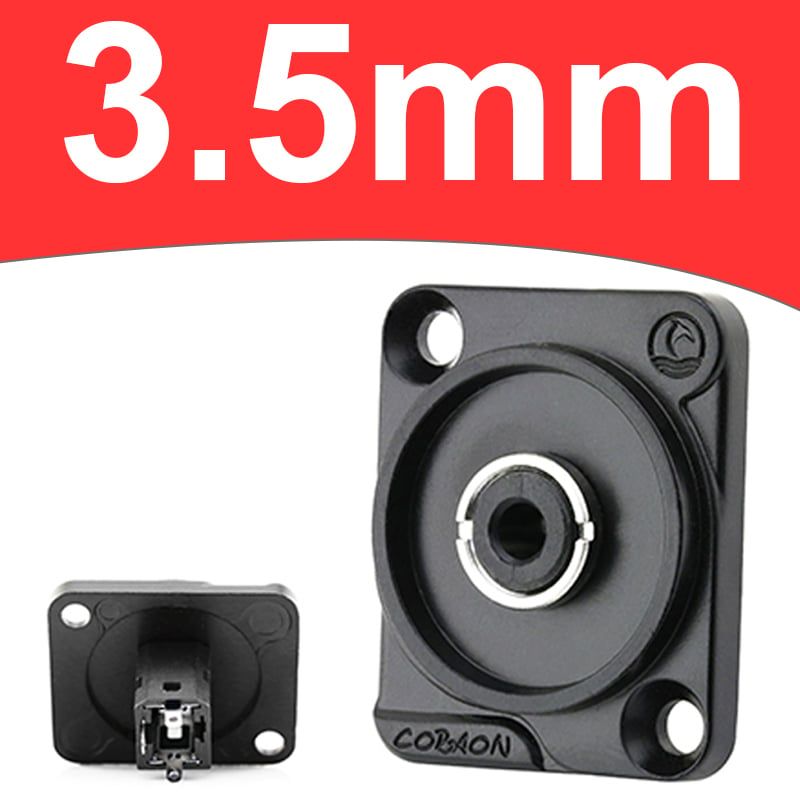 Đầu hàn jack cắm audio 3.5mm stereo Female kèm mặt bắt vít Coraon LC-240 - Phụ Kiện Điện Tử Việt Nam