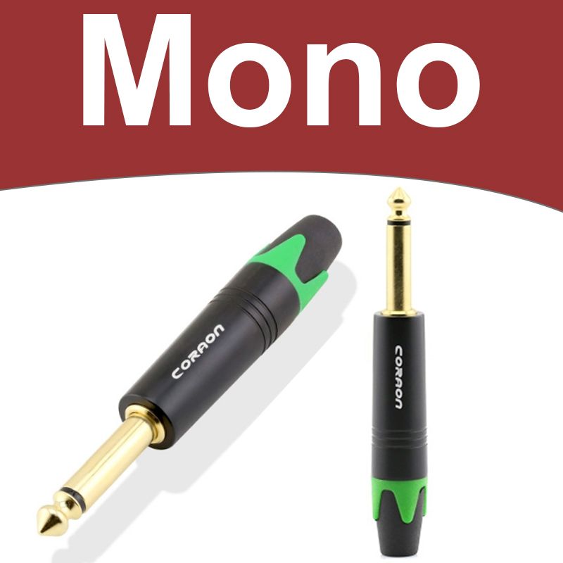 Đầu hàn jack cắm 6.35mm Stereo và 6.35mm Mono Coraon Z-NP3X-B Z-NP2X-B - Phụ Kiện Điện Tử Việt Nam
