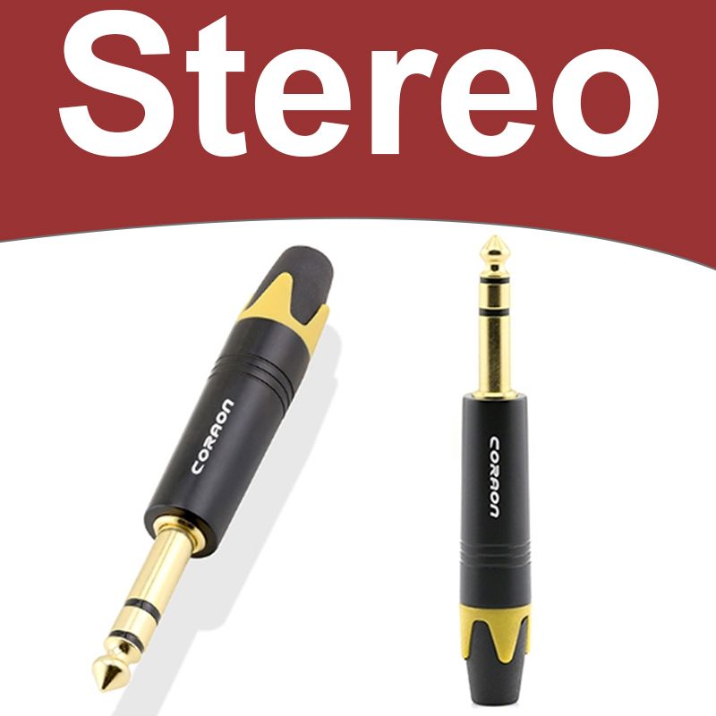 Đầu hàn jack cắm 6.35mm Stereo và 6.35mm Mono Coraon Z-NP3X-B Z-NP2X-B - Phụ Kiện Điện Tử Việt Nam