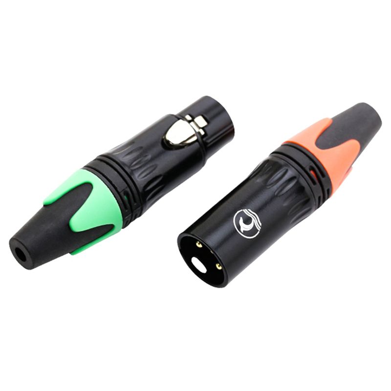 Đầu hàn cổng XLR cannon 3PIN cổng đực male-female Coraon KN3MX-B - KN3FX-B - Phụ Kiện Điện Tử Việt Nam