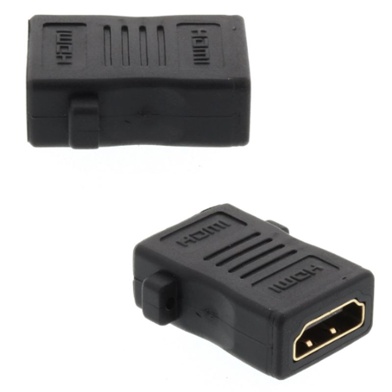 Đầu nối HDMI 2 đầu âm gắn vào mặt tạo ổ cắm HDMI âm tường - HDMI connector female panel - Phụ Kiện Điện Tử Việt Nam