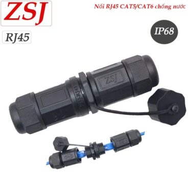 Đầu nối mạng RJ45 CAT5/6 chống nước IP68 ZSJ-RJ45 chính hãng - Phụ Kiện Điện Tử Việt Nam