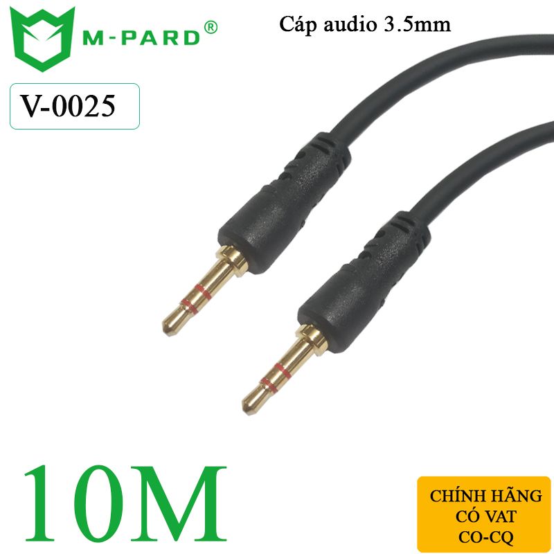 Dây cáp loa 3.5mm 2 đầu đực chính hãng M-PARD - Phụ Kiện Điện Tử Việt Nam