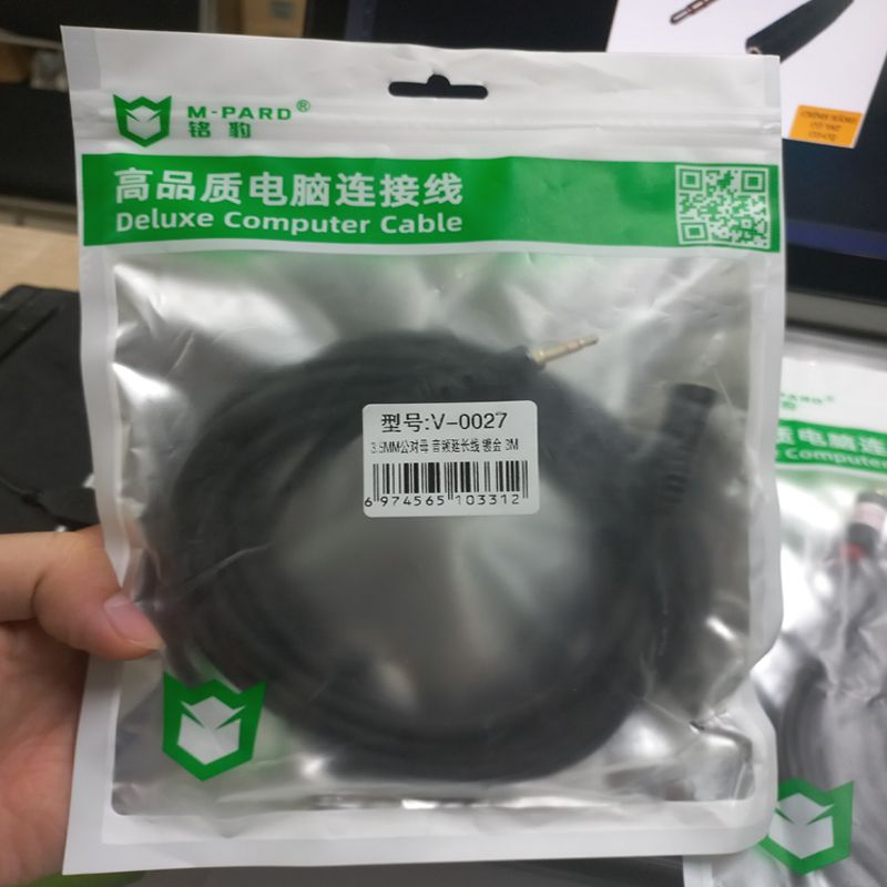Dây cáp loa 3.5mm nối dài chính hãng M-PARD - Phụ Kiện Điện Tử Việt Nam