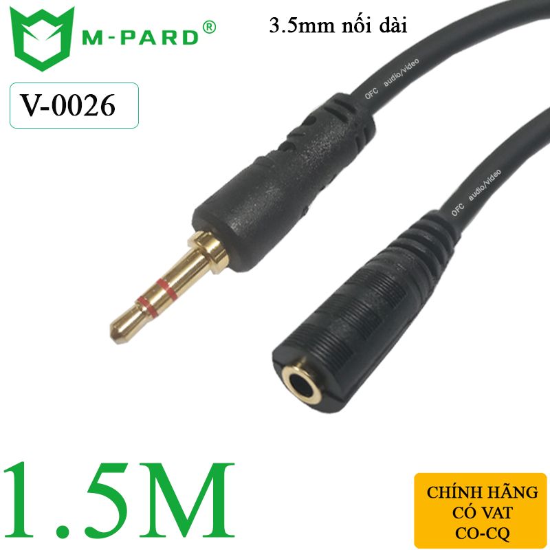 Dây cáp loa 3.5mm nối dài chính hãng M-PARD - Phụ Kiện Điện Tử Việt Nam