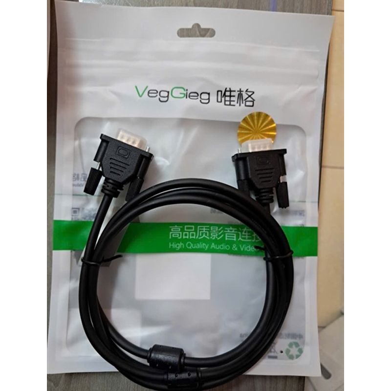 Dây cáp VGA dùng cho màn hình máy chiếu chính hãng VEGGIEG chuẩn 3+6 dài 1.5M, 3M, 5M - Phụ Kiện Điện Tử Việt Nam