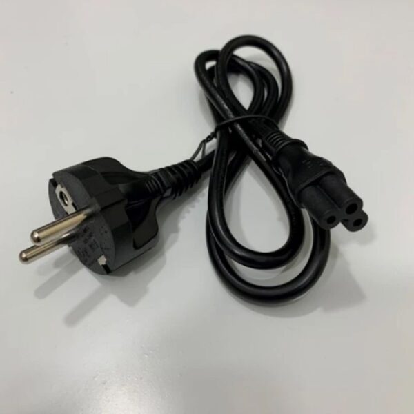Dây nguồn AC 3 chân cho laptop chuẩn EU