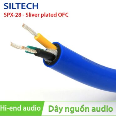 Cáp nguồn âm thanh Hi-End mạ bạc Siltech SPX-28 Hà Lan - Phụ Kiện Điện Tử Việt Nam