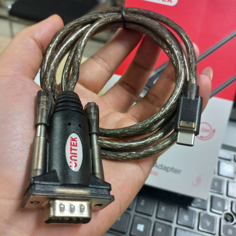 Dây USB TypeC to RS232 dài 1.5M Unitek Y-1105K - Phụ Kiện Điện Tử Việt Nam