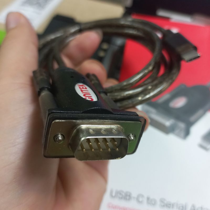 Dây USB TypeC to RS232 dài 1.5M Unitek Y-1105K - Phụ Kiện Điện Tử Việt Nam