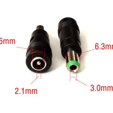 Đầu chuyển đổi nguồn 5.5x2.1mm sang 6.3x3.0mm (B) - Phụ Kiện Điện Tử Việt Nam