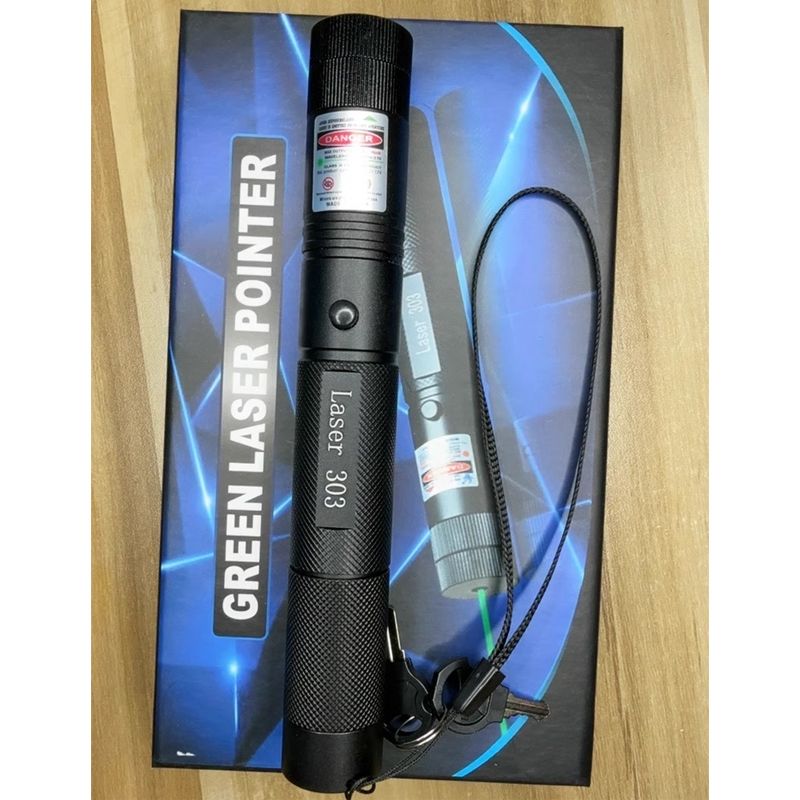 Đèn laser xanh siêu sáng dùng cho màn hình led,công trình giá rẻ Laser 303 - Phụ Kiện Điện Tử Việt Nam