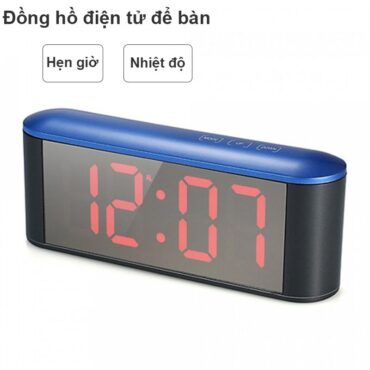 Đồng hồ điện tử để bàn chức năng hẹn giờ đo nhiệt độ TS-S25 - Phụ Kiện Điện Tử Việt Nam