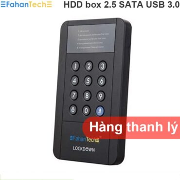 HDD box hộp đựng và đọc ổ cứng HDD SSD 2.5 SATA Fahantech USB 3.0 bảo mật bằng mã số - Phụ Kiện Điện Tử Việt Nam