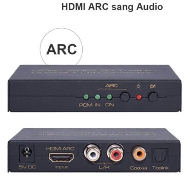 Bộ chuyển HDMI TV ARC ra Audio Toslink Coaxial RCA R+L - Phụ Kiện Điện Tử Việt Nam