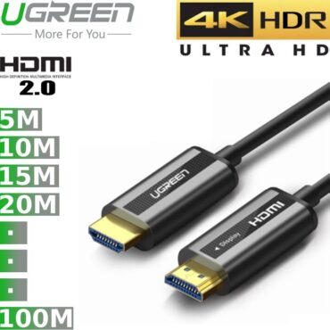 Cáp HDMI 2.0 4K60Hz sợi quang học dài 5 mét đến 100 mét chính hãng UGREEN - Phụ Kiện Điện Tử Việt Nam