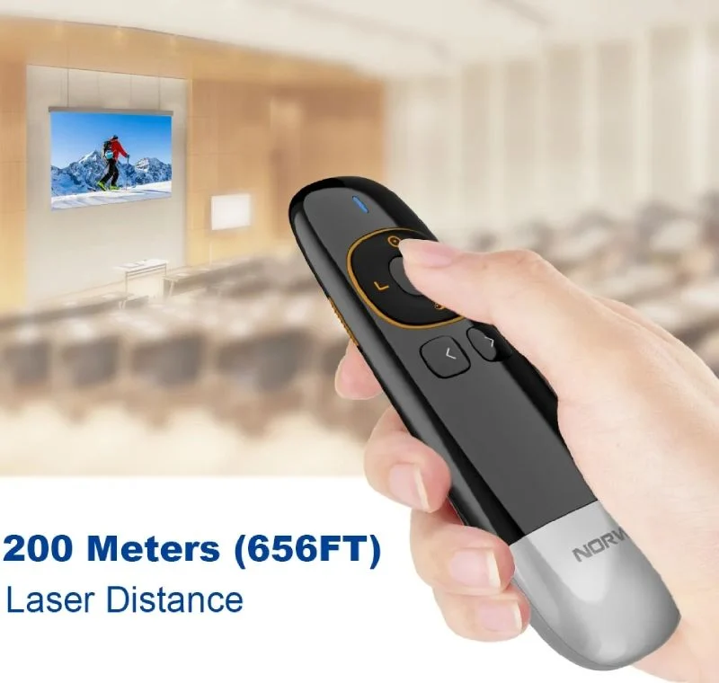 Bút trình chiếu kỹ thuật số kiêm chuột bay laser màu xanh Norwii N86S - Phụ Kiện Điện Tử Việt Nam