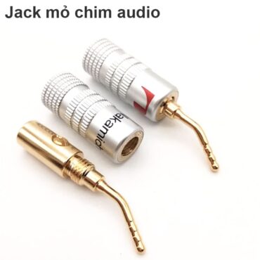Jack cắm mỏ chim cho loa Nakamichi (1 chiếc) - Phụ Kiện Điện Tử Việt Nam