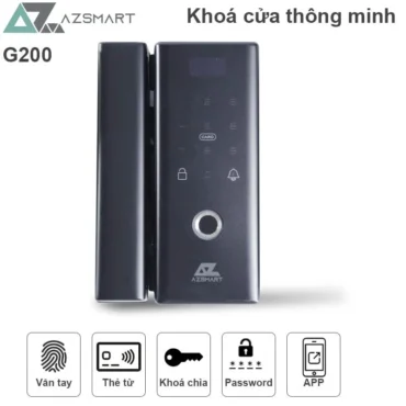 Bộ khoá cửa Căn hộ Chung cư Văn phòng thông minh AZSmart G200 - Phụ Kiện Điện Tử Việt Nam