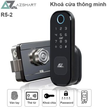 Bộ khoá cổng thông minh AZSmart R5-2 - Phụ Kiện Điện Tử Việt Nam