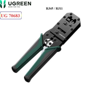 Kìm bấm đầu cáp mạng Cat5e Cat6 cáp điện thoại 6PIN 8PIN Ugreen 70683 NW136 - Phụ Kiện Điện Tử Việt Nam