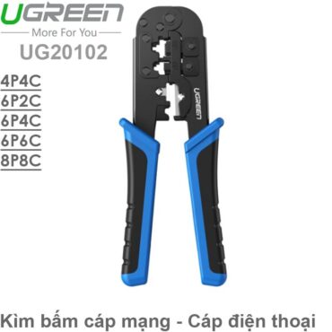 Kìm bấm đầu cáp mạng cáp điện thoại 4PIN 6PIN 8PIN Ugreen 20102 - Phụ Kiện Điện Tử Việt Nam