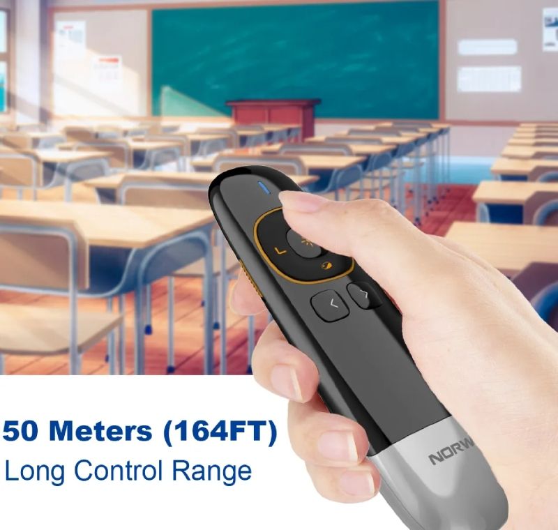 Bút trình chiếu kỹ thuật số kiêm chuột bay laser màu xanh Norwii N86S - Phụ Kiện Điện Tử Việt Nam