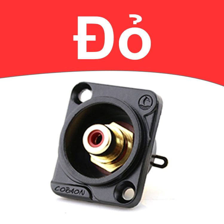 Đầu hàn jack cắm AV RCA Video Female có mặt bắt vít Coraon LC-RCA - 2 4 9 - Phụ Kiện Điện Tử Việt Nam