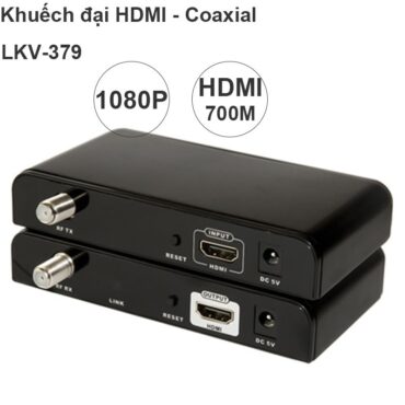 Bộ khuếch đại HDMI qua cáp đồng trục 700 mét LengKeng LKV-379 - Phụ Kiện Điện Tử Việt Nam