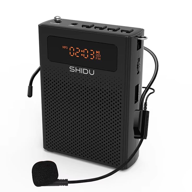 Loa trợ giảng có dây Bluetooth FM chính hãng Shidu SD-S268 - Phụ Kiện Điện Tử Việt Nam
