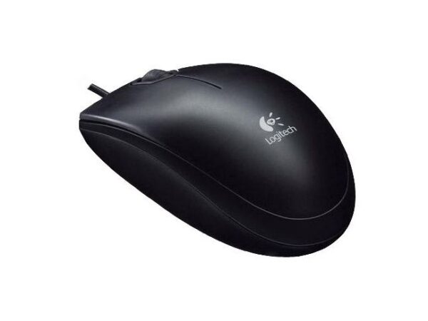 Chuột quang Logitech B100 có dây USB, độ phân giải 800 DPI