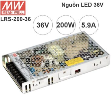 Nguồn tổng DC 36V- 5.9A MeanWell LRS-200-36 200W - Phụ Kiện Điện Tử Việt Nam