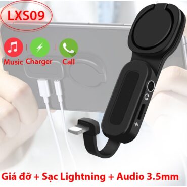 Bộ giá đỡ sạc Iphone Ipad cổng Lightning + Audio 3.5mm LXS09 - Phụ Kiện Điện Tử Việt Nam