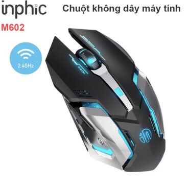 Chuột không dây chơi game đèn LED Inphic M602 - Phụ Kiện Điện Tử Việt Nam