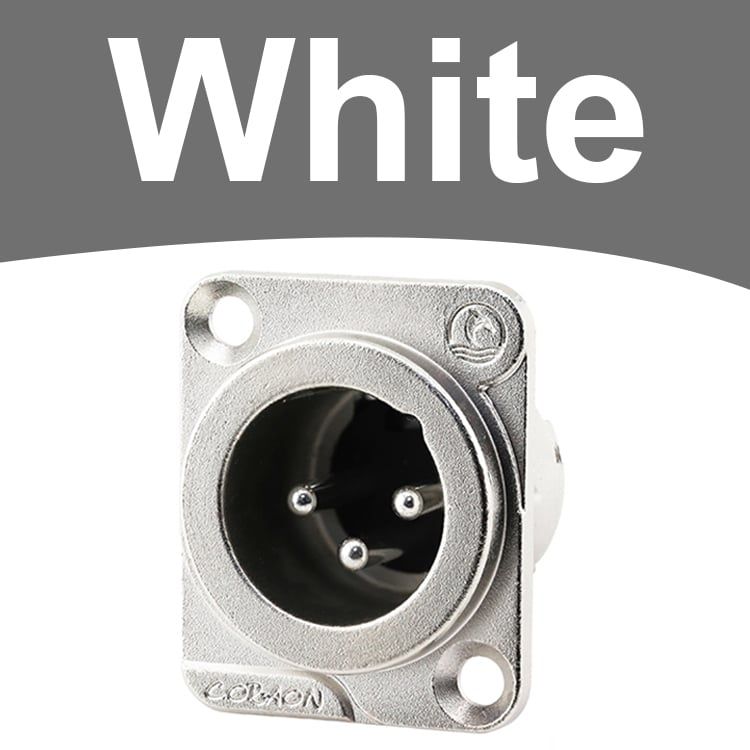 Đầu hàn cổng XLR Male gắn trên tường bảng điều khiển Coraon LC3MD-W LC3MD-B - Phụ Kiện Điện Tử Việt Nam