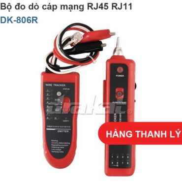 Bộ thiết bị đo dò Cáp mạng RJ45 RJ11 Drakat DT-806R - Phụ Kiện Điện Tử Việt Nam