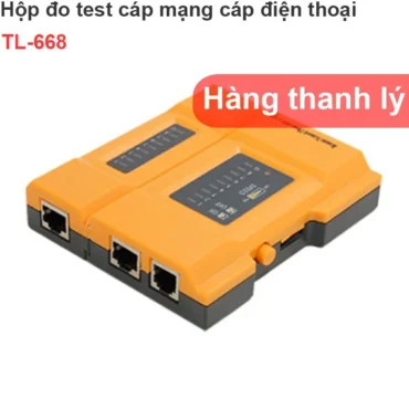 Bộ test dây cáp mạng mạng cáp điện thoại RJ45, RJ11 TL-668 - Phụ Kiện Điện Tử Việt Nam