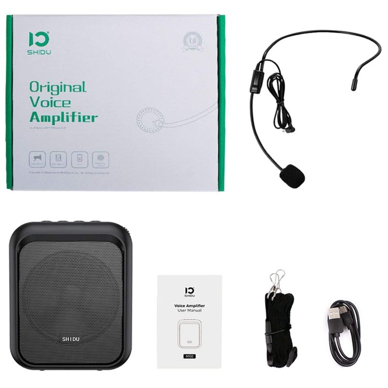 Máy trợ giảng có dây shidu SD-M100 công suất 10W có bluetooth - Phụ Kiện Điện Tử Việt Nam