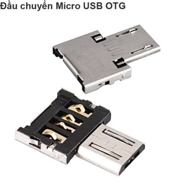 Đầu cắm USB micro OTG siêu nhỏ cắm USB flash Chuột Bàn phím cho Smartphone Tablet - Phụ Kiện Điện Tử Việt Nam