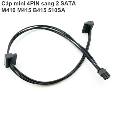 Cáp nguồn mini 4PIN sang 2 SATA cho Lenovo M410 M610 M415 - Phụ Kiện Điện Tử Việt Nam